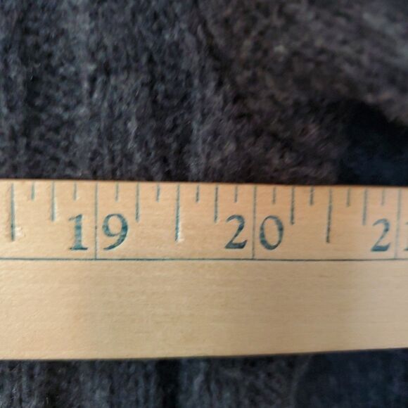 Gap Wool Cozy Open Long Cardigan Sweater Charcoal Grey Womens Sz M L has pilling - Picture 15 of 16